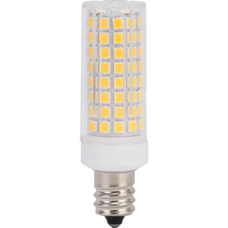 Ampoule LED E17 maïs 1000LM 102LED 10W blanc chaud 110V, variateur pour lustre plafonnier applique (1/5)