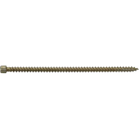 HOLZBAUSCHRAUBE VZ TX 40 8,0 X 280 VOLLGEWINDE, 20 STK (1/2)