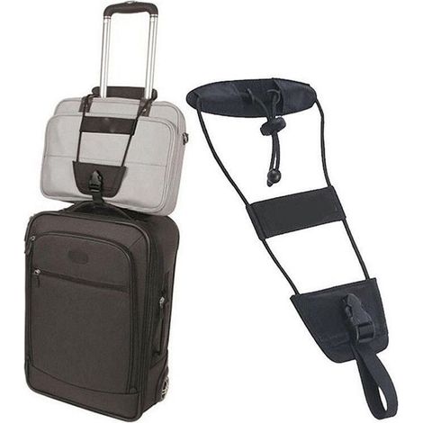 Bungee Cord - Adjustable Luggage Strap - For Suitcase Bag Attachment - Travel Accessory - 1 Piece (1/5)