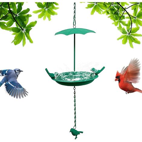 Mangeoires pour Oiseaux Sauvages - Bain d'oiseaux - Bol d'eau pour Oiseaux (1/5)