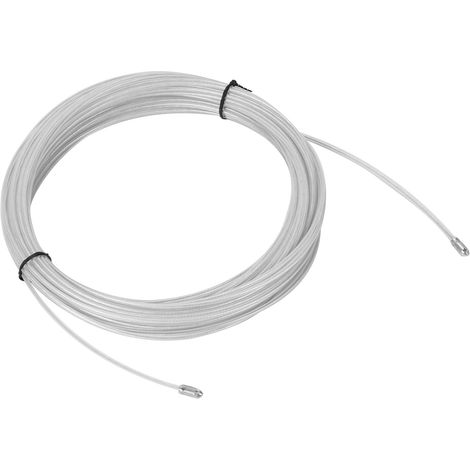 Câble en acier multibrins 70 résistant à l'usure, pour traction mécanique (25 m / 82 pi) (1/5)