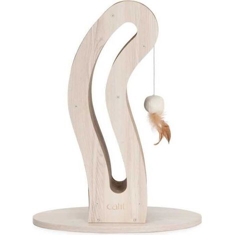 Cat-it Pixi Katzen Spielzeug Kratzbaum Eiche Natur (1/3)