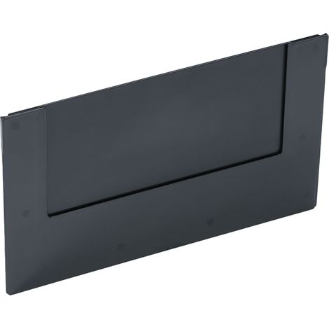 Innere Trennwand für Regalkasten - Regalkastentrenner 234x2x140mm, schwarz