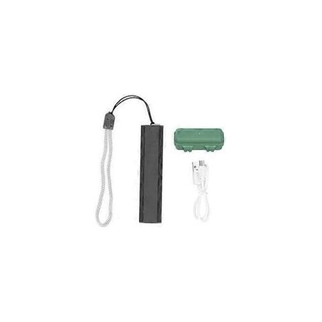 Q5 LED-Taschenlampe, rechteckig, 14500 Lithium-Akku, USB-aufladbar, Mini-Outdoor-Taschenlampe - Crezuo