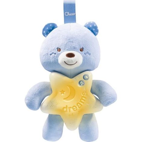 ours en peluche bleu pour l'heure du coucher (1/4)