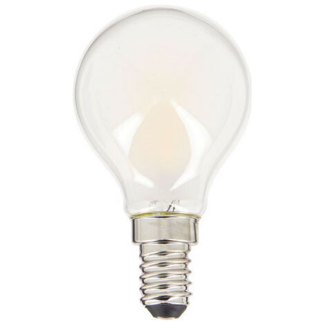 Dimmbare P45-LED-Filamentlampe mit mattiertem Gehäuse, E14-Sockel, 470 lm, 2700 K Farbtemperatur, warmes Licht und Retro-Ambiente (1/5)