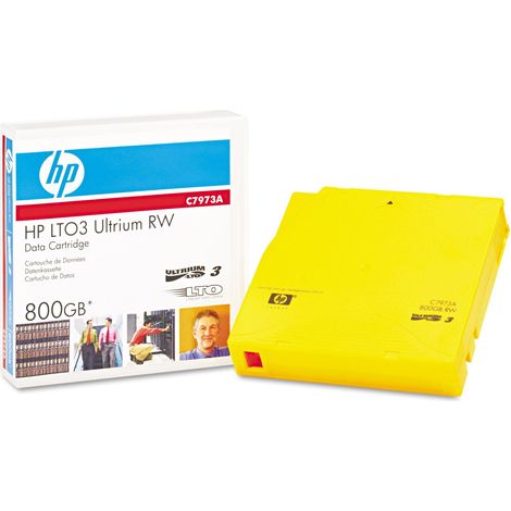 HPE Media Tape LTO3 800 Go RW C7973A (1/2)