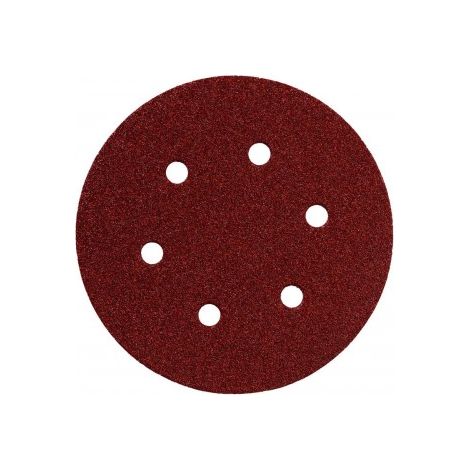 METABO MET-624008000 Set 5 hojas de lijar Pro perf.,Madera y metal Enganche velcro D150mm grano P320