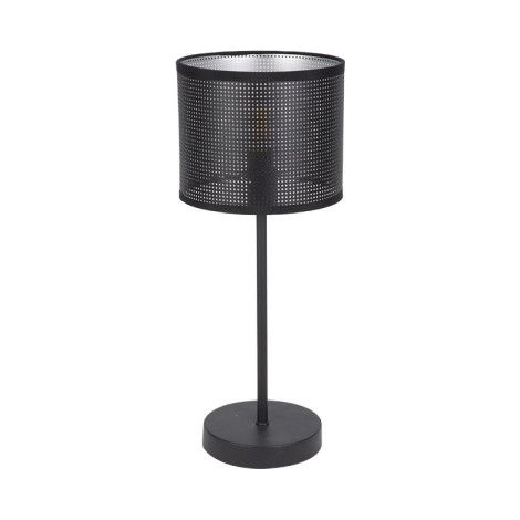 Tischlampe Anastasia 1xe14 Schwarz/Schwarz-Silber 42,5x17x17 cm (1/2)