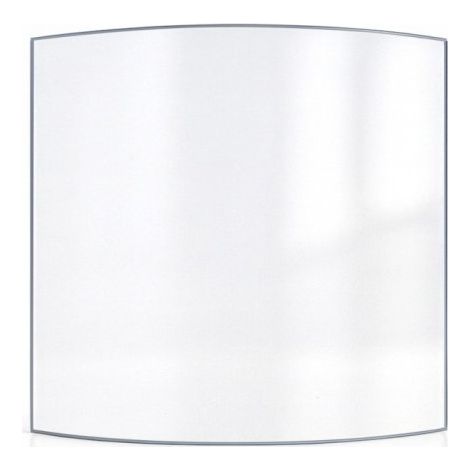 Vitre Saey 535 X 370 - Verre Courbe pour poêle à bois - 535 x 370 x 4 mm - 4 mm (1/2)