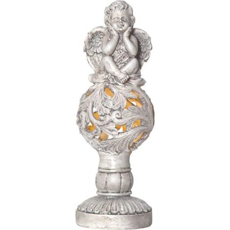 Bougie solaire ange gardien pour le jardin ou la tombe (1/5)