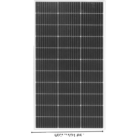 Pannello solare ad alta efficienza, design resistente e impermeabile, 18,15 V 120 W (1/2)