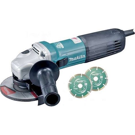 Makita – Meuleuse 125 mm 1400 W – Système SJS 2 pour protection – Vitesse 2800 à 11000 tr/min – GA5040CJD (1/6)
