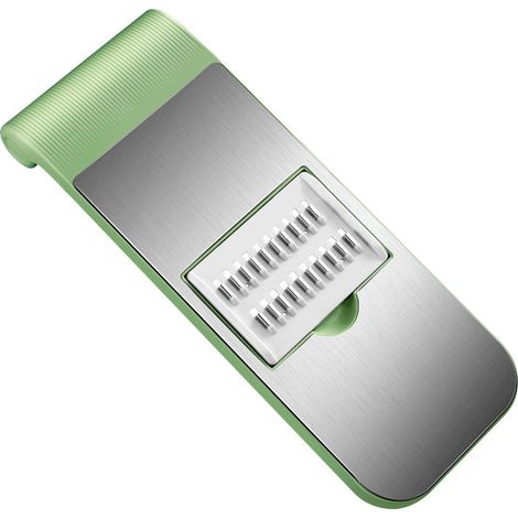 JANMIR-Trancheuse à légumes en acier inoxydable - Outil de cuisine vert (1/4)
