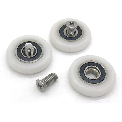 Rullo di ricambio per porta doccia da 27 mm