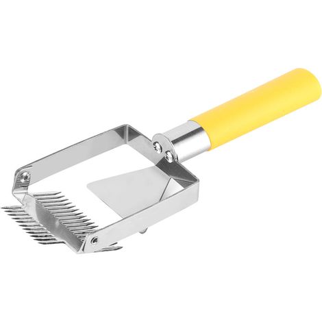 Couteau à ruche en acier inoxydable, grattoir, fourchette à désoperculer, outil apicole, matériel pour la miellerie (1/5)