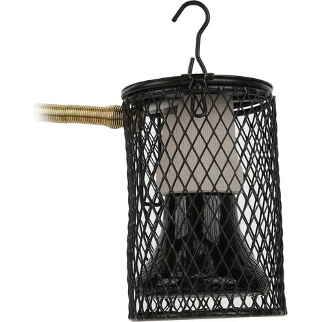 Kit de lampe chauffante E27 pour reptiles, émetteur de chaleur en céramique noire, pour tortues, lézards et poulaillers, 100 W, prise européenne 220 V (1/5)