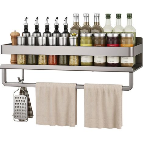 Étagère de rangement de salle de bain 50 cm modèle 7