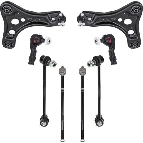 KIT BRACCIO OSCILLANTE 8 PEZZI COMPATIBILE CON VW VW ID.4 (E21) Pure Performance / Kit Sospensione Completo OE/OEM / Bracci Oscillanti + Testine Sterzo / Sostituzione Diretta OEM