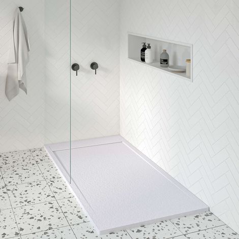 KOES - Receveur de douche en résine modèle AMUR – 90x170 – Blanc RAL 9003 (1/5)