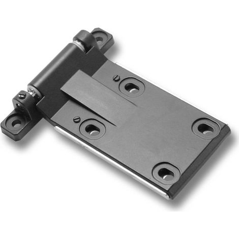 Charnière réglable 3D gauche noir - PINET - 8571406 (1/2)
