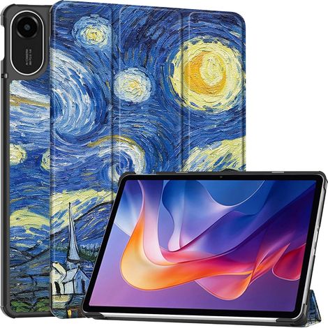 pour Xiaomi Redmi Pad 2 Coque,Ultra Fin Intelligent Étui Coque pour Redmi Pad 2 4G 11 Pouces 2025,Ciel étoilé (1/5)