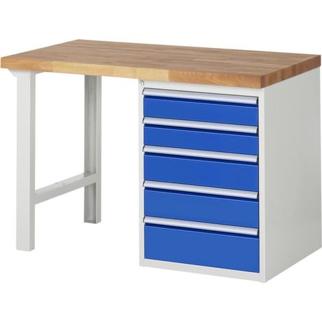 Etabli Rau modèle 7513, L 1250 x P 900 x H 840mm (1/5)
