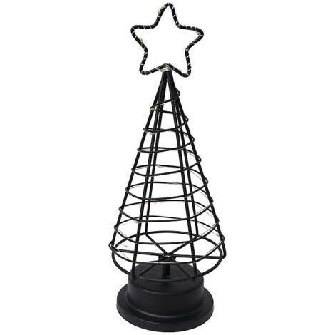 Guirlande lumineuse LED pour sapin de Noël, décoration de bureau, lampe de fenêtre, petite lampe de table - Blanc chaud (1/4)