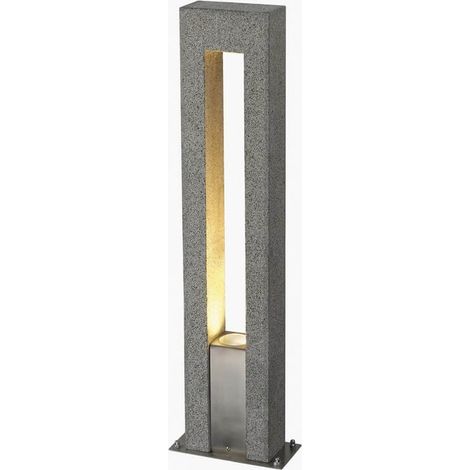 Borne ARROCK ARC granit poivre & sel GU10 max. 35W - SLV - 231420 (1/5)