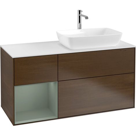 Villeroy & Boch F801GMGN Meuble sous-lavabo Finion F80 (1/2)