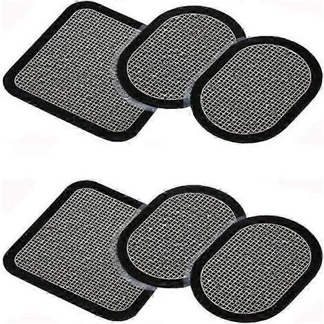 6 Belt Electrodes Compatible with Abs Series 2 set Replacement Electrode for Slendertone Muscle Building Belts (1/4)