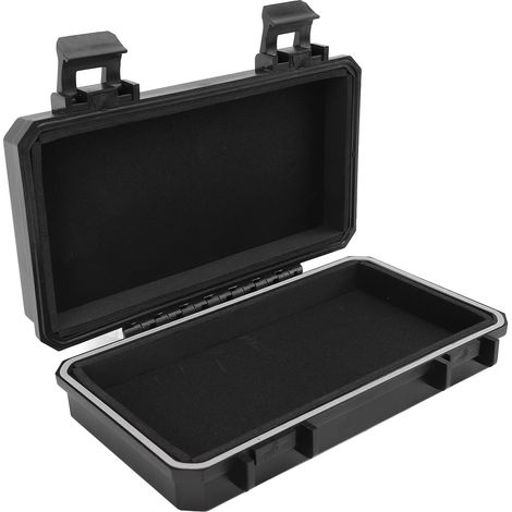 Caja magnética para llaves, oculta bajo el coche, para guardar herramientas y etiquetas de seguridad, llaves de puertas y del coche, 19 x 12,5 x 4,7 cm
