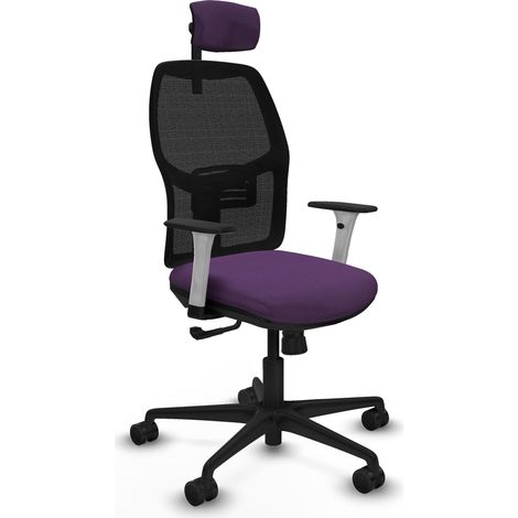 Ergonomischer Bürostuhl piqueras y crespo weiß verstellbar (1/2)