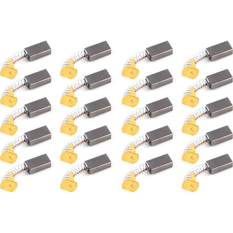 20x Balais de charbon pour moteur 5 x 8 x 15mm outil électrique (1/4)