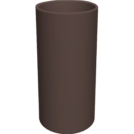 Moovere – Jardinière ronde HORTENSIA 40 (ø40x80 cm) – Polyéthylène résistant aux UV – Volume 83,4L – Pour terrasses et jardins modernes