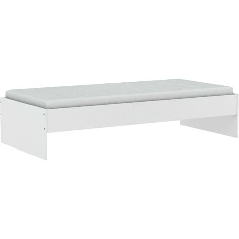 Cama Juvenil Tidy Blanca Habitación Juvenil 90x200 cm Sin Somier (1/5)