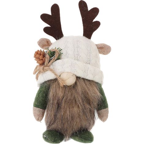 e d corative en bois de cerf poup e en coton PP pour d (1/5)