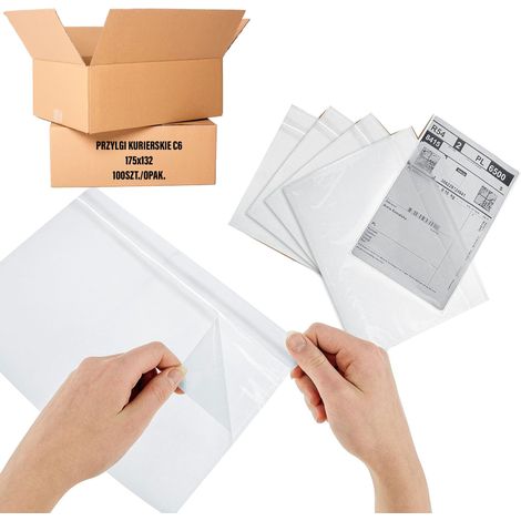 Enveloppes Kurierskie Przylgi C6 175x132 - 8000 unités