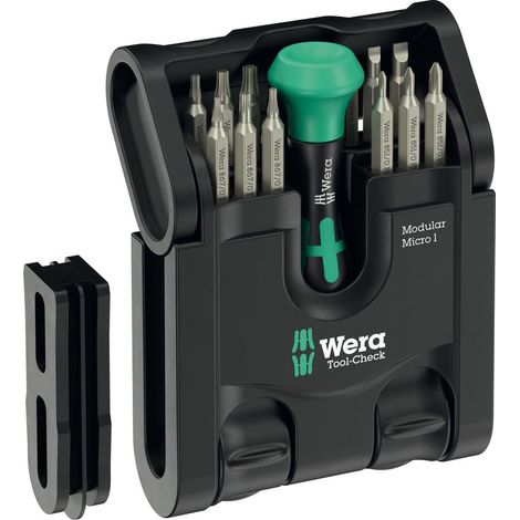 Wera Tool-Check Modular Micro 1, 21 piezas