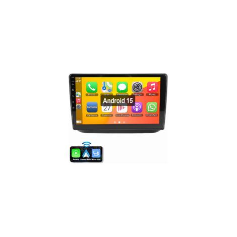Pour Skoda Fabia II 2008-2013 Carplay Android 15 Autoradio BT GPS WIFI RDS 1+32G