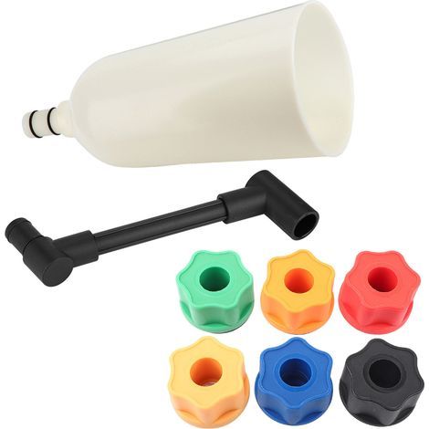 Kit de remplissage d'entonnoir d'huile, moteur 8 pièces pour l'entretien (1/5)