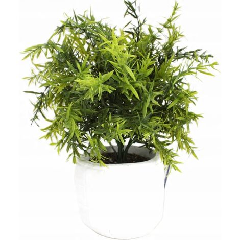Planta artificial en maceta: decoración de interiores moderna. (1/5)