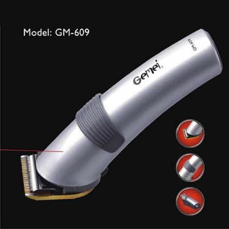 MaxTech - Tagliacapelli Gm609 Ricaricabile Regolabile Professionale Trimmer Elettrico Cordless - (1/5)