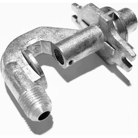SUPPORTO BRUCIATORE CUCINA VECCHIO TIPO ARISTON INDESIT BRUCIATORE PICCOLO