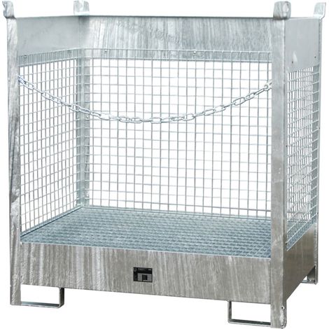 Bauer Südlohn Palette empilable pour fûts FSP-2 D, galvanisée à chaud (1/3)