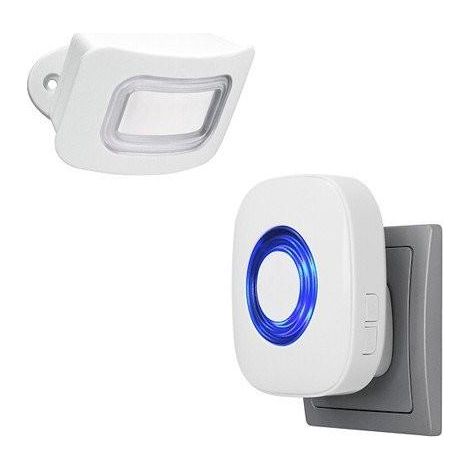 Pentatech FD25 detector de movimientos blanco con alarma