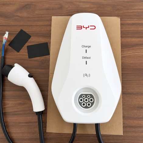 Borne de recharge 7 kW pour véhicule électrique 220V 32A spécification standard 25 × 63,8 × 67 cm – Livraison gratuite (1/5)