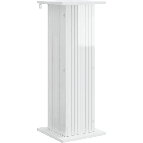 Maison Exclusive - Pflanzenständer Hochglanz Weiß 30,5 x 30 x 80,