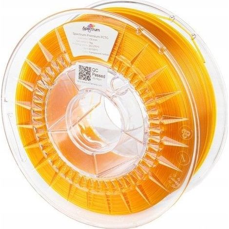 Filamento Spectrum Premium PCTG 1.75mm 1000g trasparente (1/2)