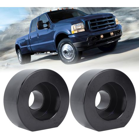 Höherlegungssatz mit vorderem Nivellierungsgelenk und 19 mm (3/4") Bolzenverlängerung für Ford F-250 und F-350 Super Duty 2WD (1999-2023), 63,5 mm (2,5") Aufpreis. (1/5)